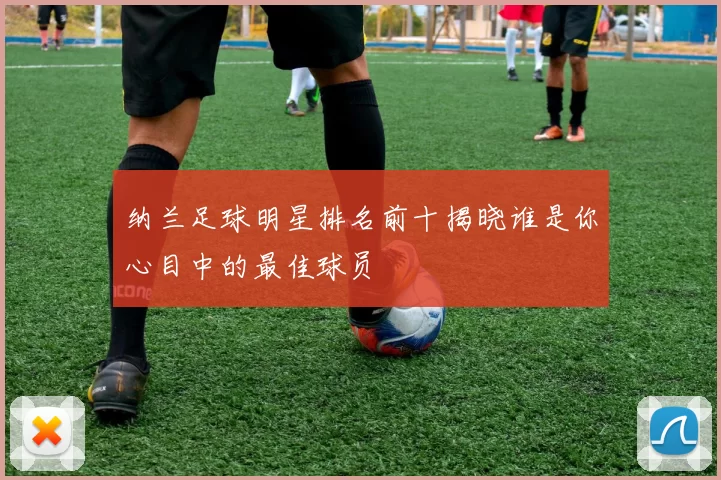 纳兰足球明星排名前十揭晓谁是你心目中的最佳球员